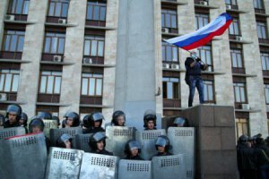 Восток Украины - снова штурмы и митинги
